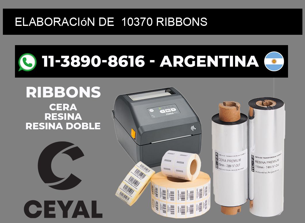 elaboración de 10370 ribbons