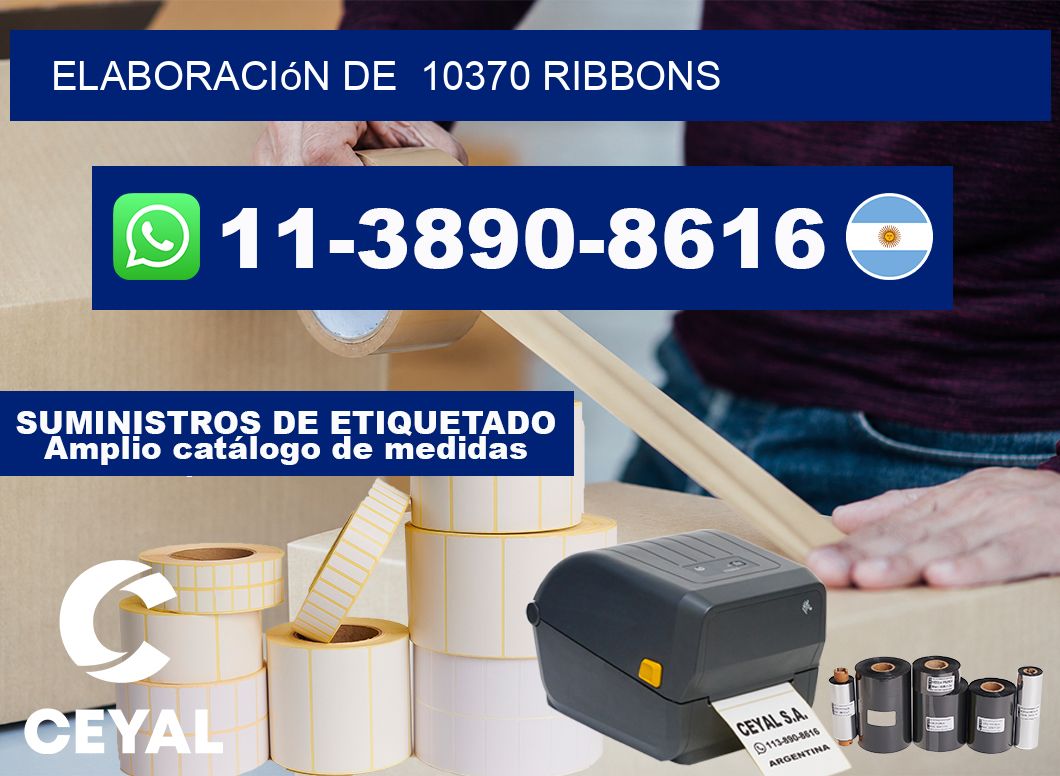 elaboración de 10370 ribbons