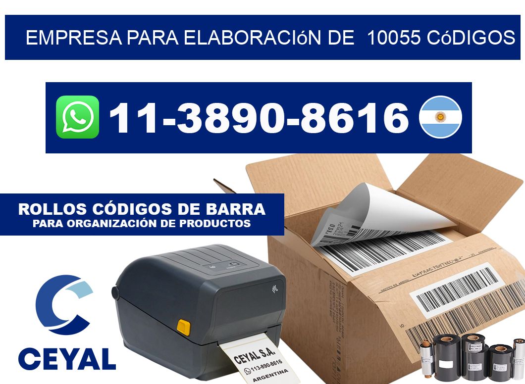 empresa para elaboración de  10055 códigos