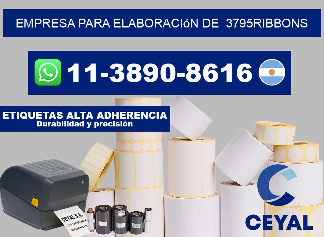 empresa para elaboración de  3795ribbons