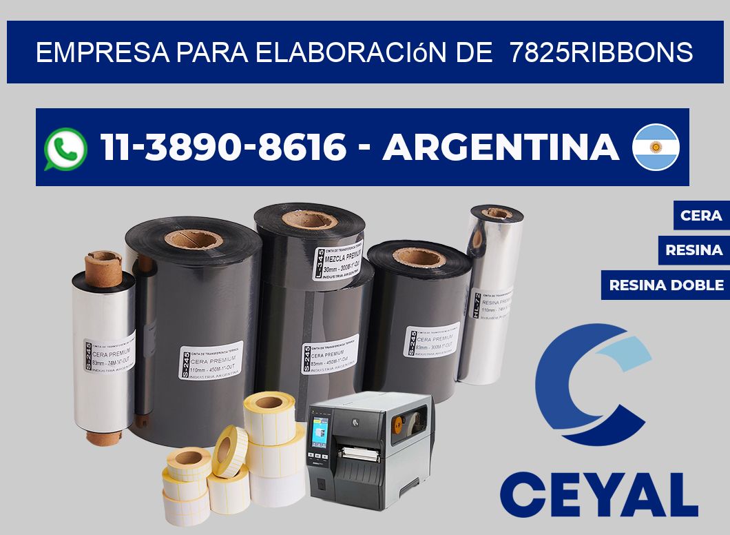 empresa para elaboración de 7825ribbons