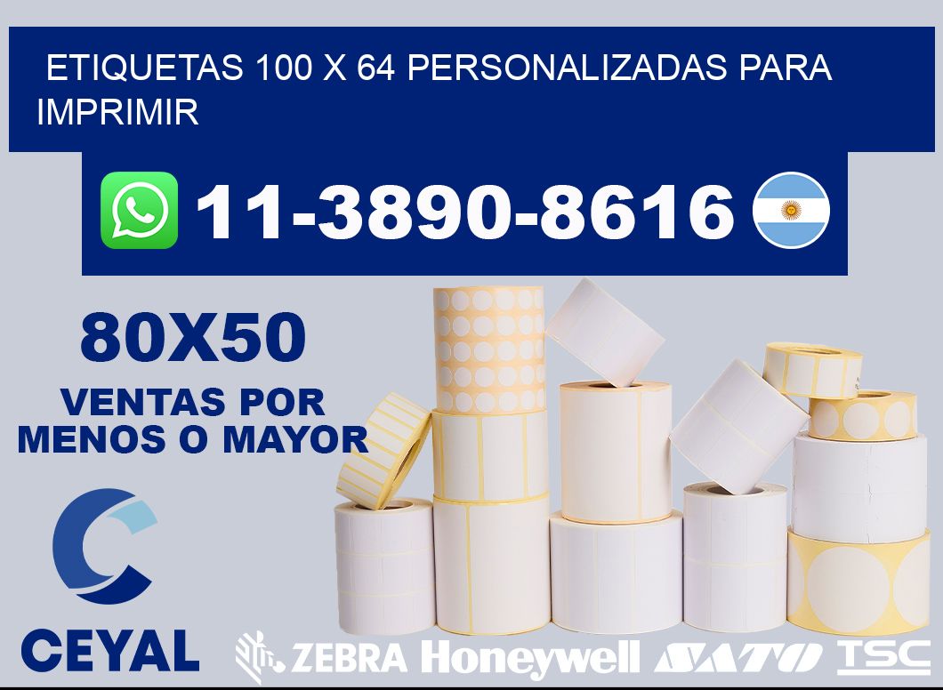 etiquetas 100 x 64 personalizadas para imprimir
