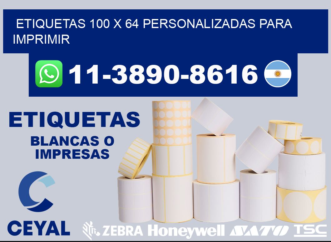 etiquetas 100 x 64 personalizadas para imprimir