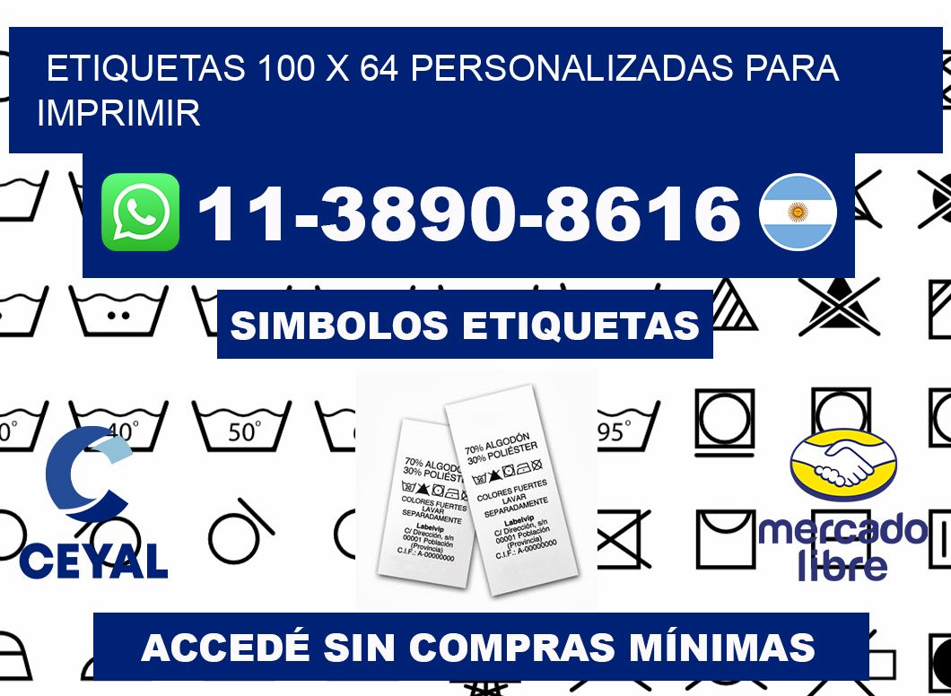etiquetas 100 x 64 personalizadas para imprimir