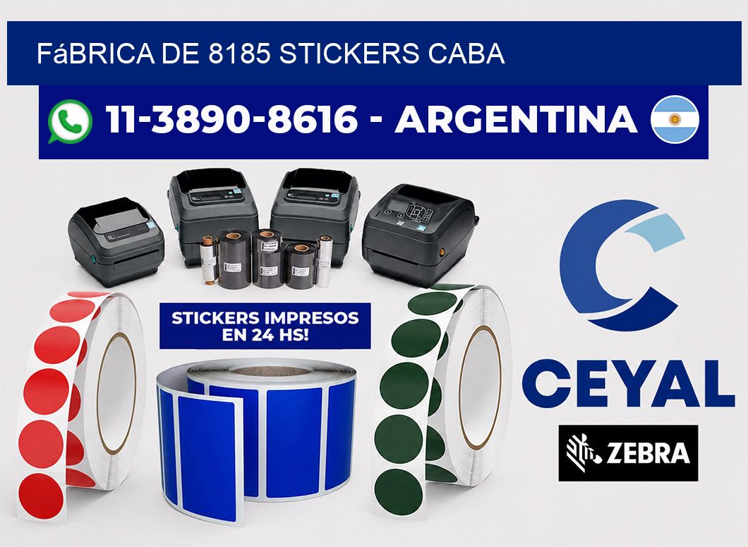 fábrica de 8185 stickers CABA