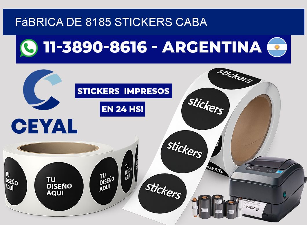 fábrica de 8185 stickers CABA