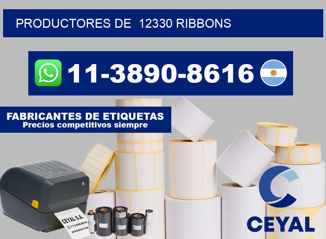productores de  12330 ribbons
