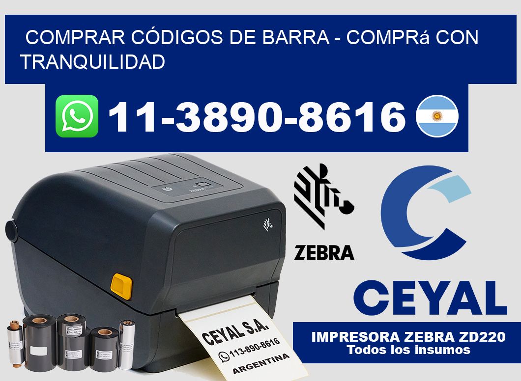COMPRAR CÓDIGOS DE BARRA – Comprá con tranquilidad
