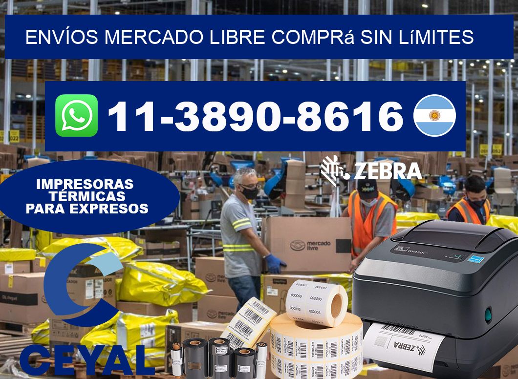 ENVÍOS MERCADO LIBRE Comprá sin límites
