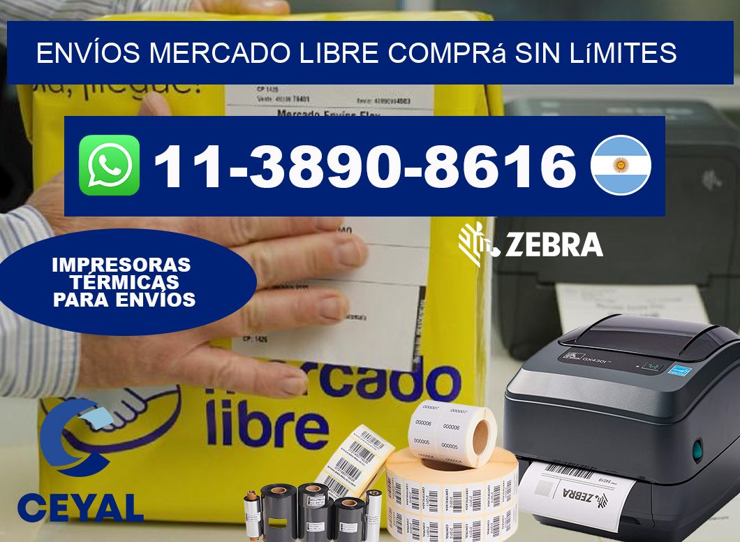 ENVÍOS MERCADO LIBRE Comprá sin límites
