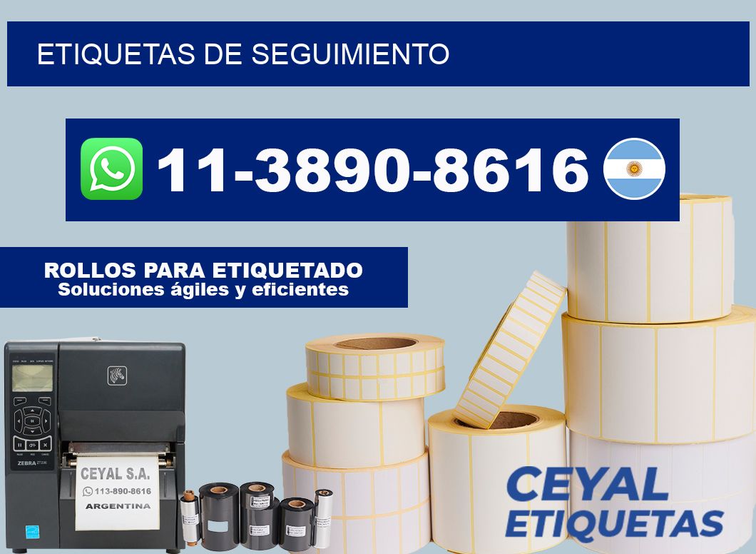 ETIQUETAS de seguimiento