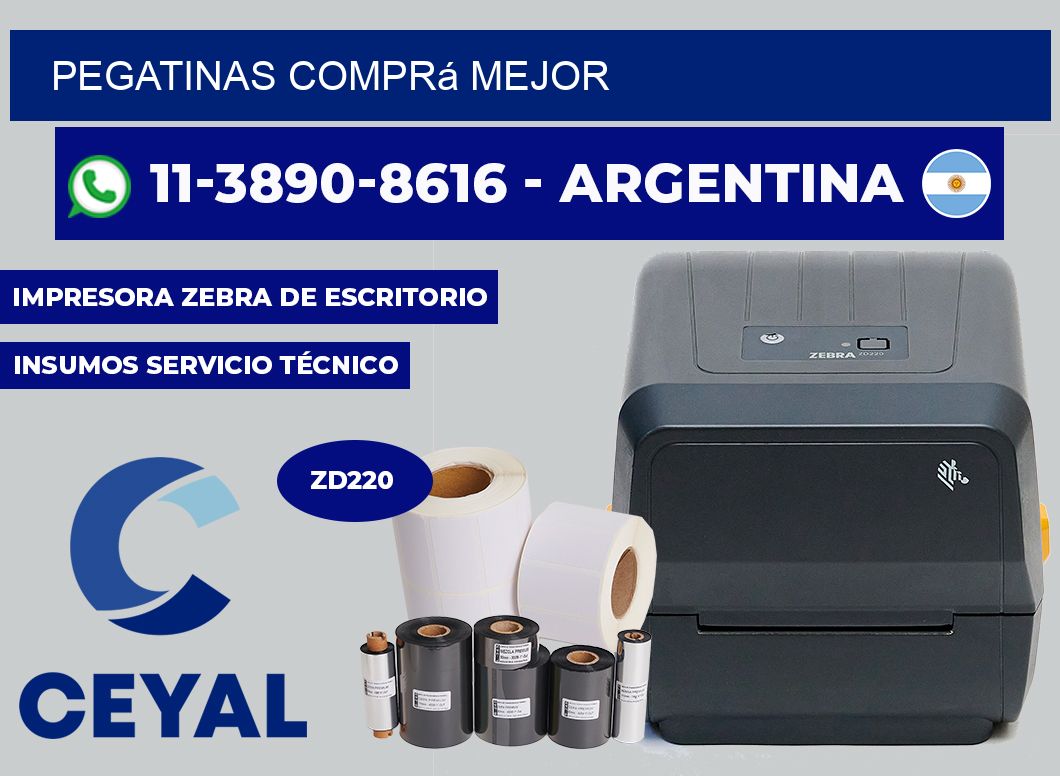 PEGATINAS Comprá mejor