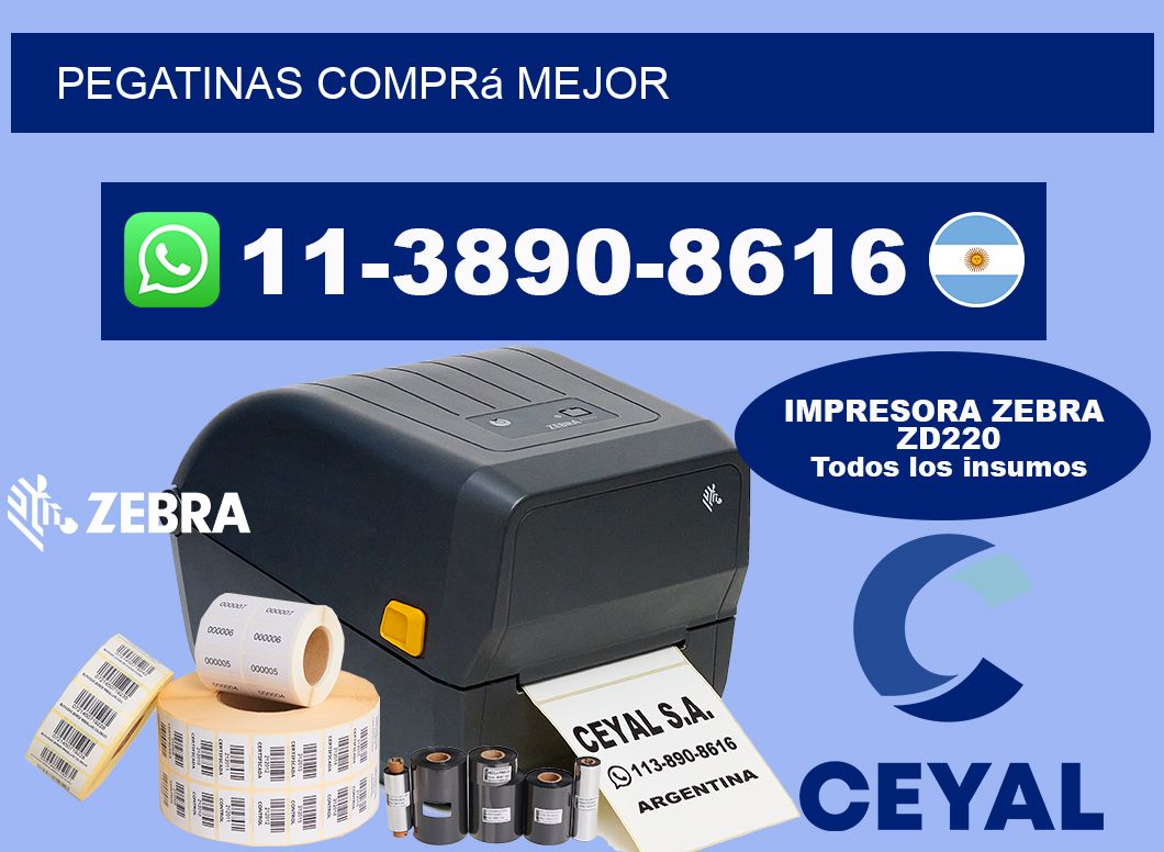 PEGATINAS Comprá mejor