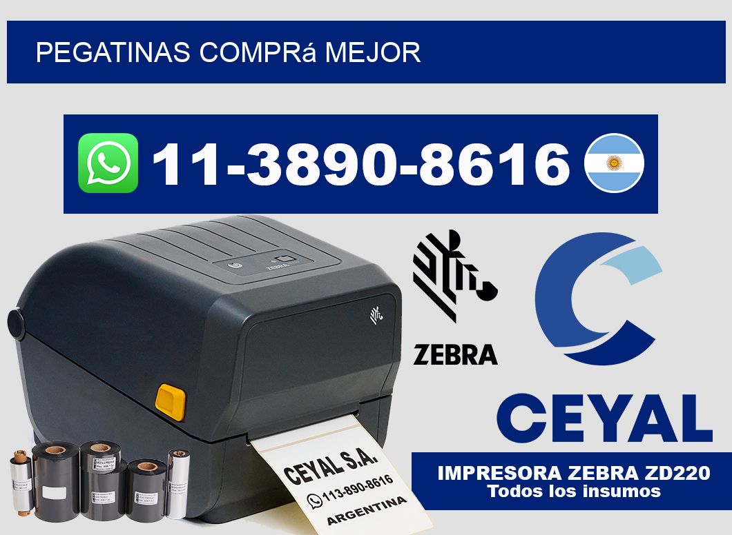 PEGATINAS Comprá mejor