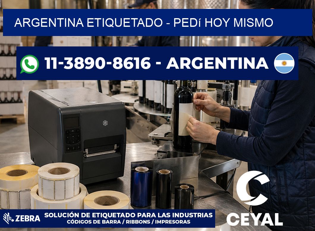 ARGENTINA ETIQUETADO - Pedí hoy mismo