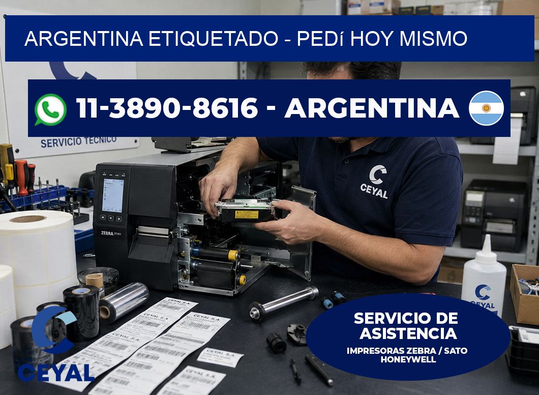 ARGENTINA ETIQUETADO - Pedí hoy mismo