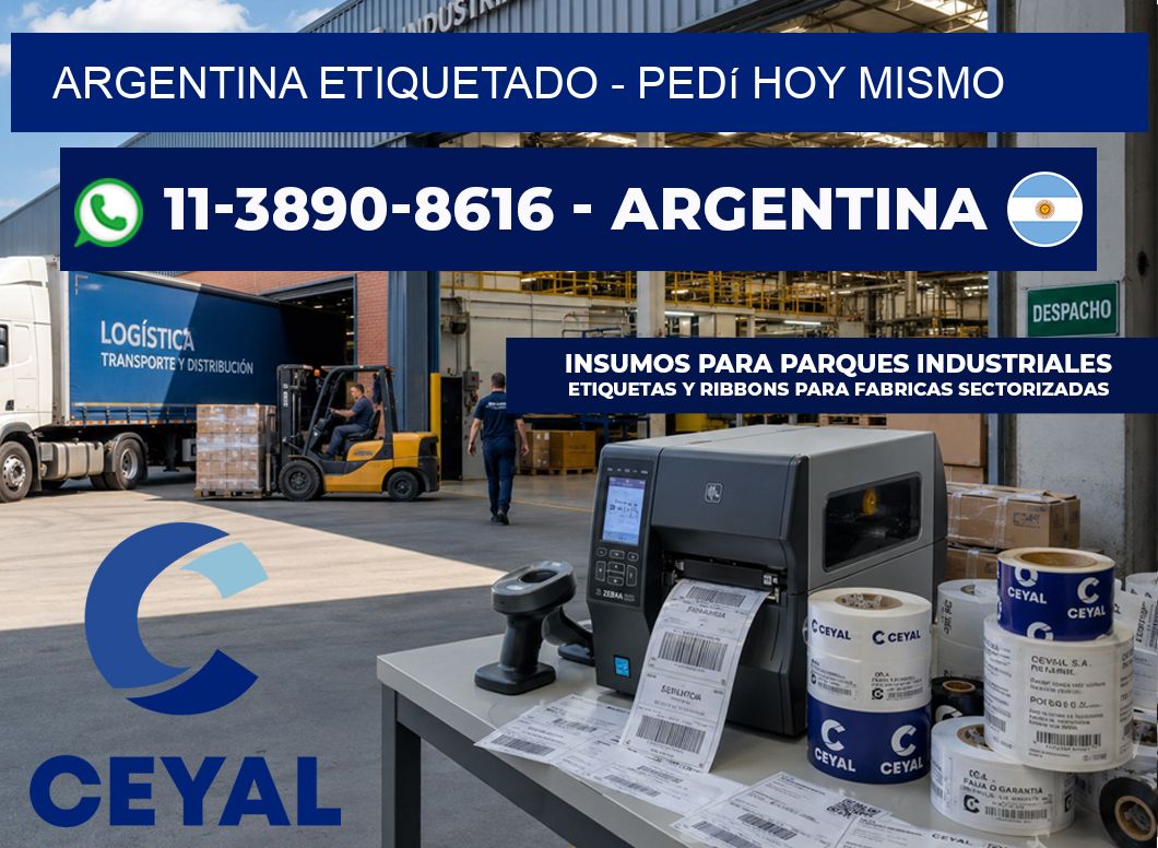 ARGENTINA ETIQUETADO – Pedí hoy mismo