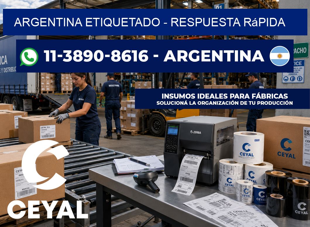 ARGENTINA ETIQUETADO - Respuesta rápida