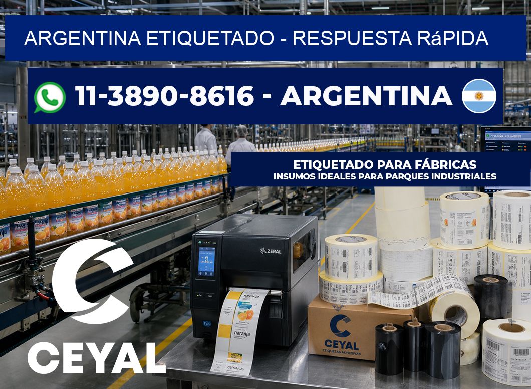 ARGENTINA ETIQUETADO – Respuesta rápida