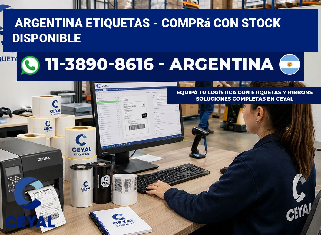 ARGENTINA ETIQUETAS - Comprá con stock disponible