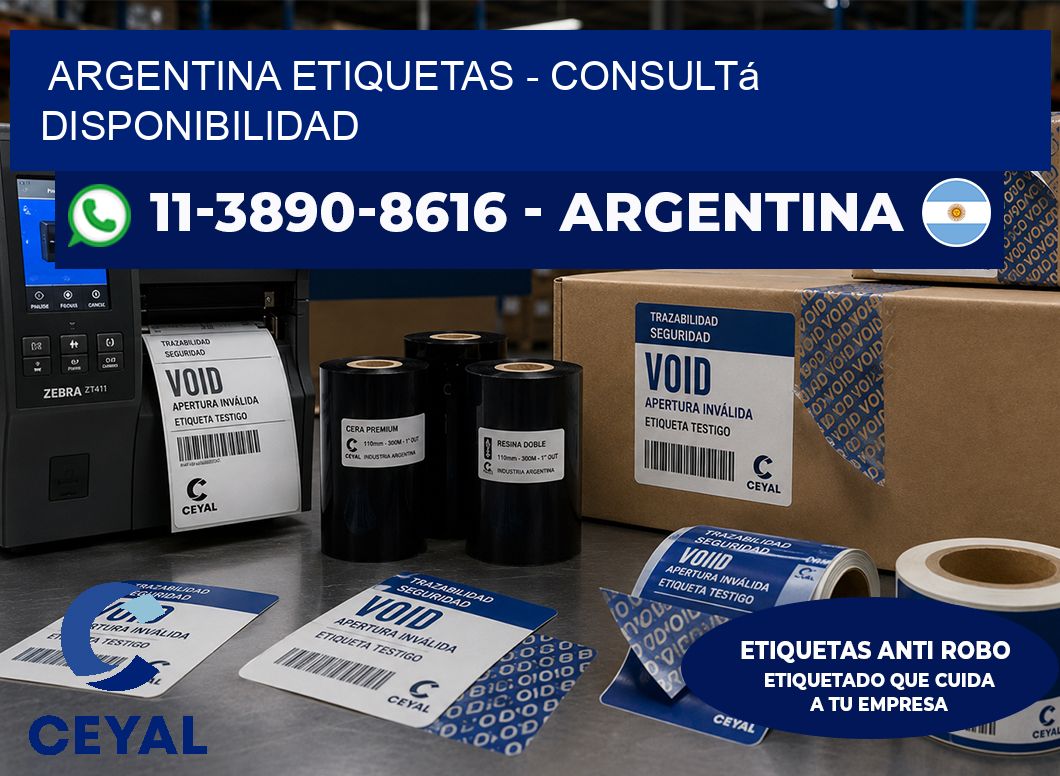 ARGENTINA ETIQUETAS - Consultá disponibilidad
