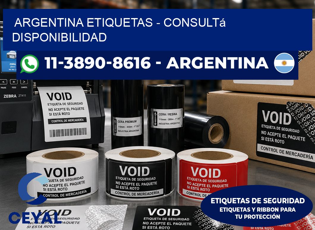 ARGENTINA ETIQUETAS - Consultá disponibilidad
