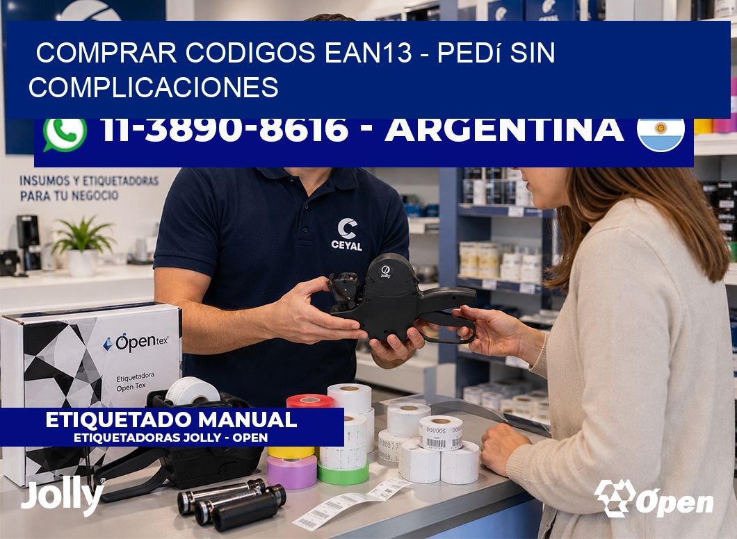 COMPRAR CODIGOS EAN13 - Pedí sin complicaciones