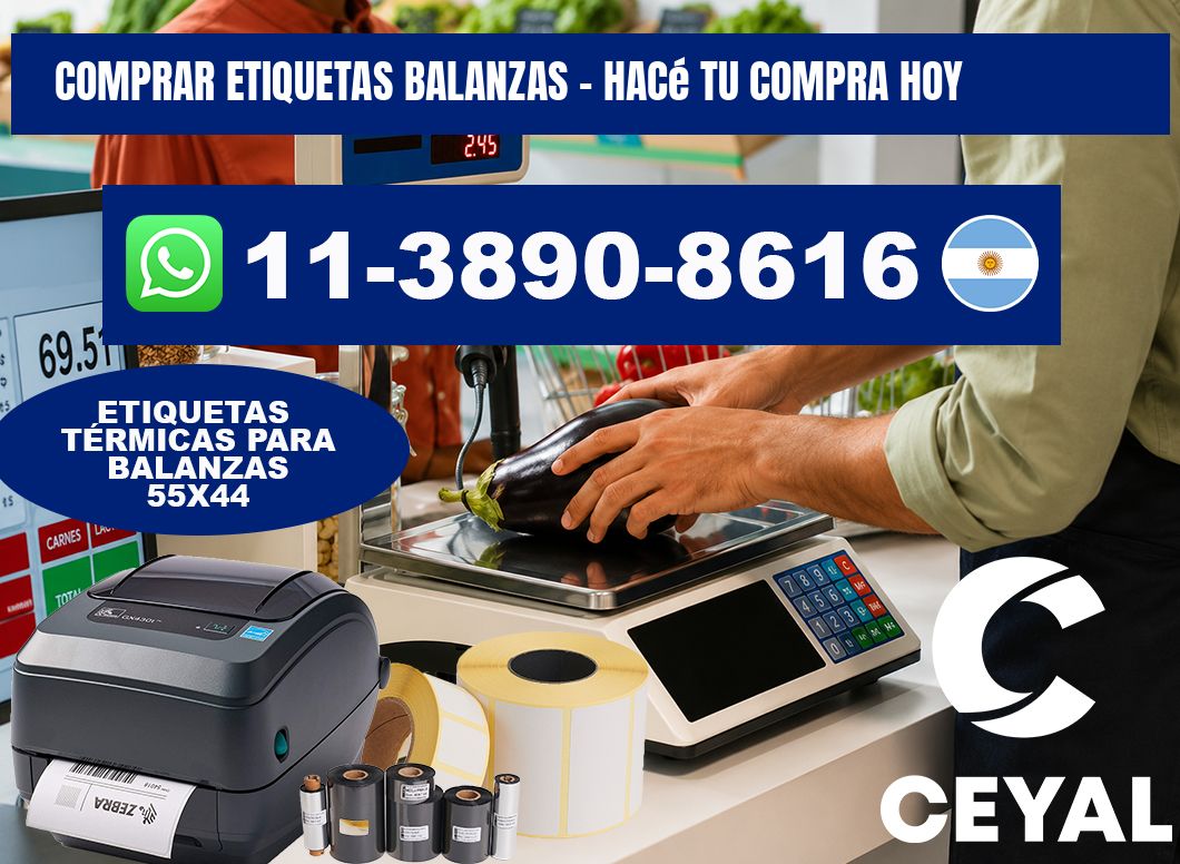 COMPRAR ETIQUETAS BALANZAS - Hacé tu compra hoy