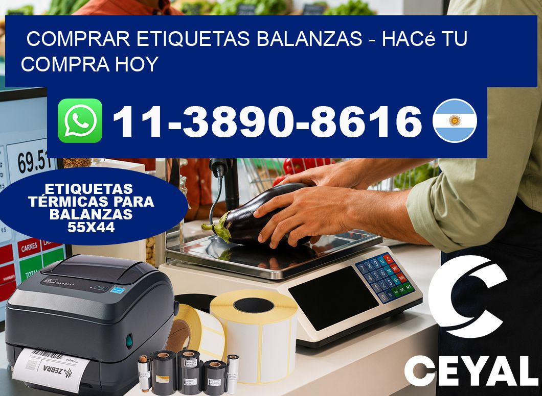 COMPRAR ETIQUETAS BALANZAS - Hacé tu compra hoy