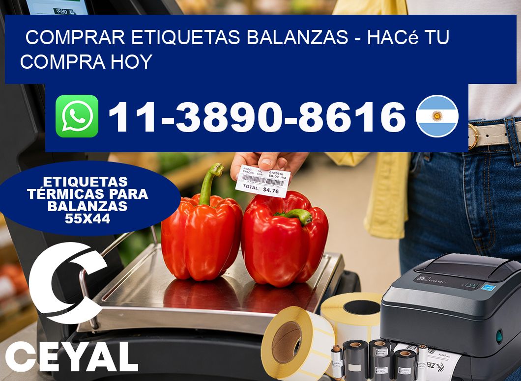 COMPRAR ETIQUETAS BALANZAS – Hacé tu compra hoy