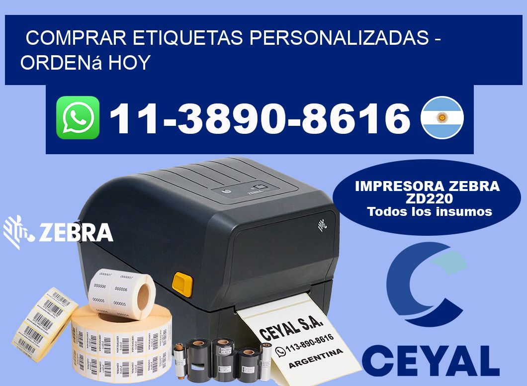 COMPRAR ETIQUETAS PERSONALIZADAS - Ordená hoy