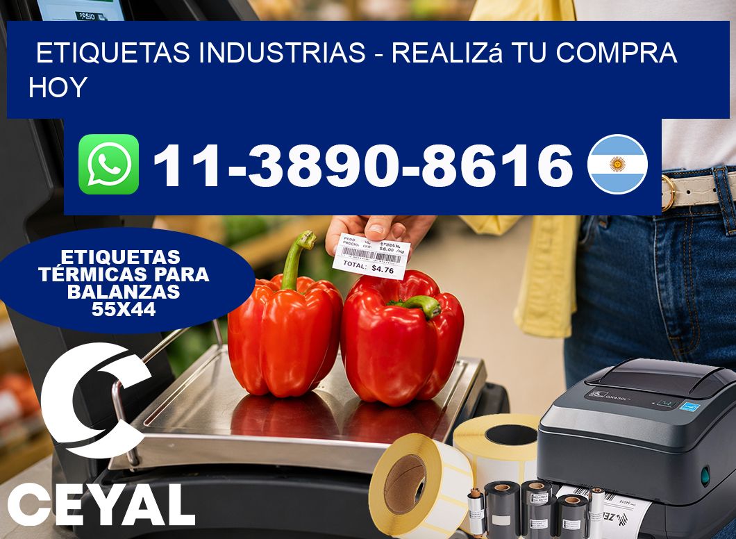 ETIQUETAS INDUSTRIAS – Realizá tu compra hoy