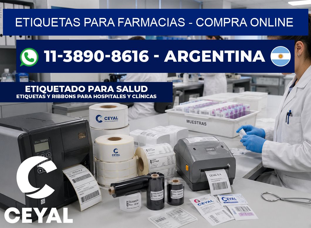 ETIQUETAS PARA FARMACIAS - compra online
