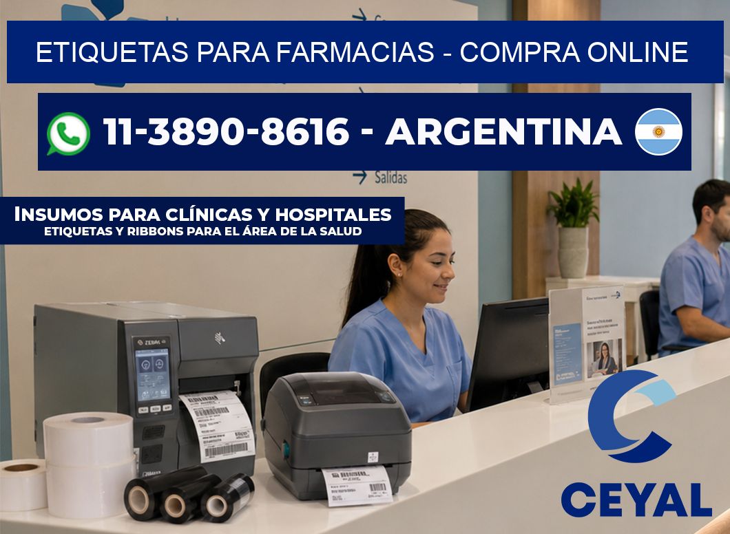 ETIQUETAS PARA FARMACIAS - compra online