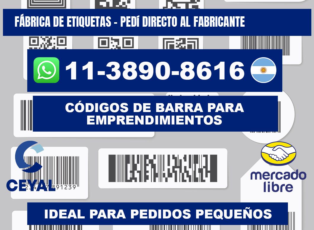 FÁBRICA DE ETIQUETAS - Pedí directo al fabricante