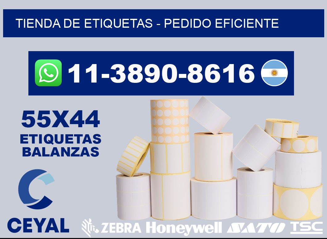 TIENDA DE ETIQUETAS - Pedido eficiente