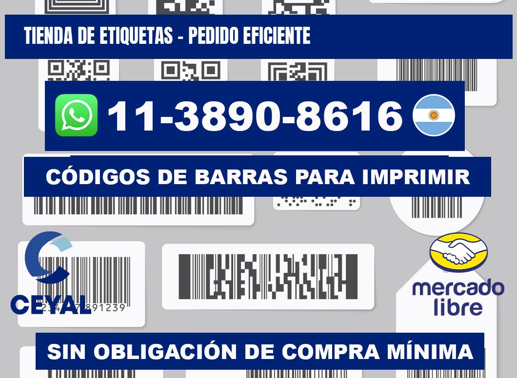 TIENDA DE ETIQUETAS - Pedido eficiente