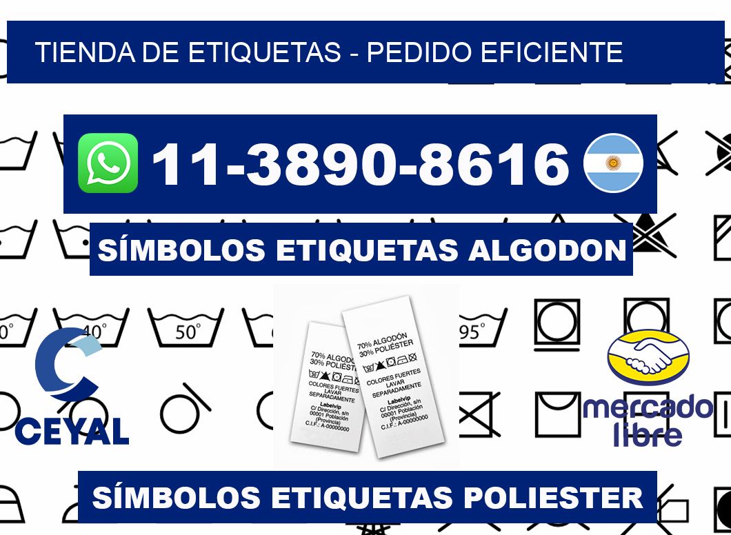 TIENDA DE ETIQUETAS - Pedido eficiente