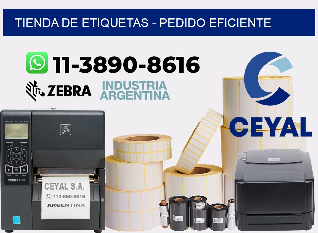 TIENDA DE ETIQUETAS - Pedido eficiente