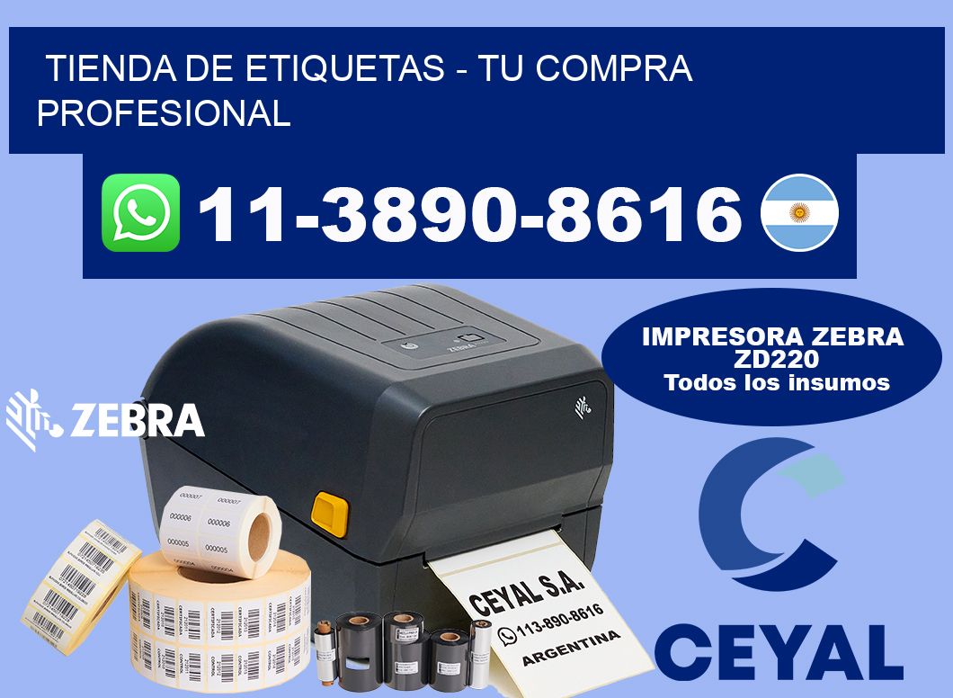 TIENDA DE ETIQUETAS - Tu compra profesional