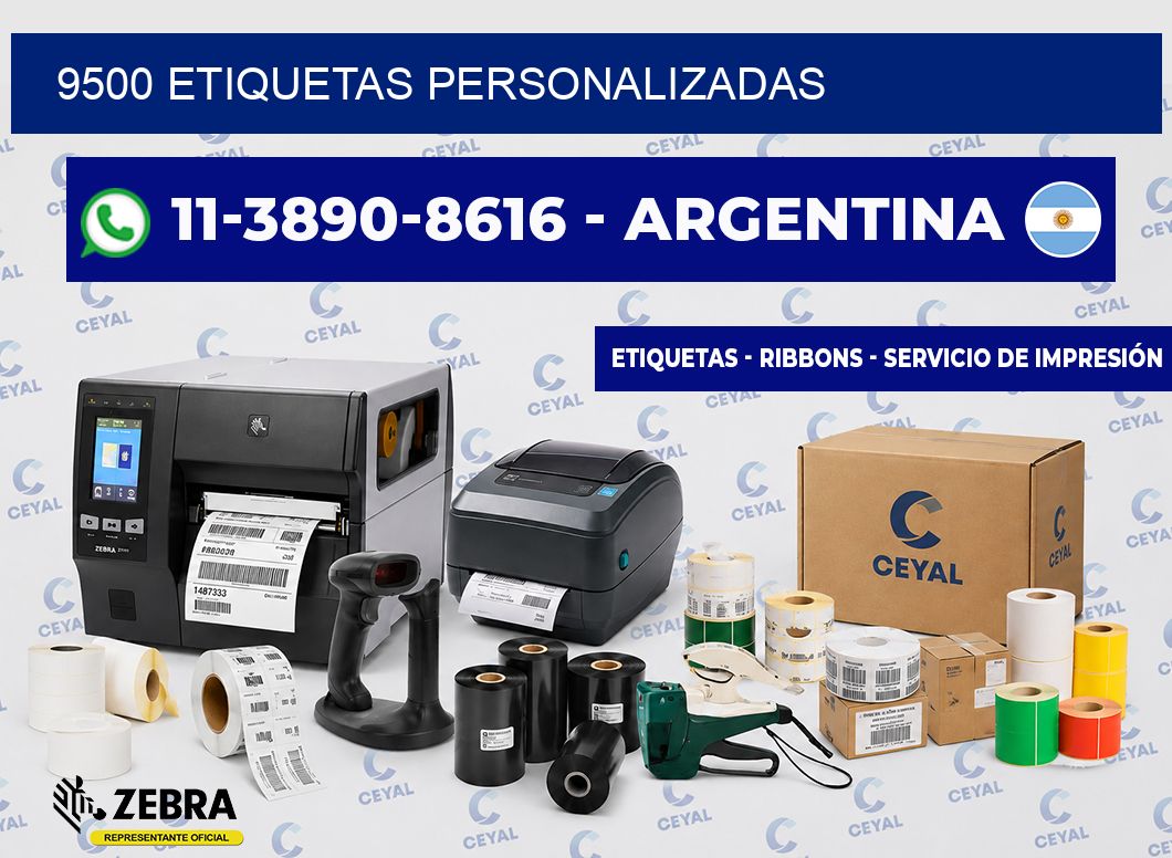 9500 ETIQUETAS PERSONALIZADAS
