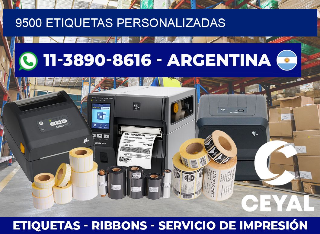 9500 ETIQUETAS PERSONALIZADAS