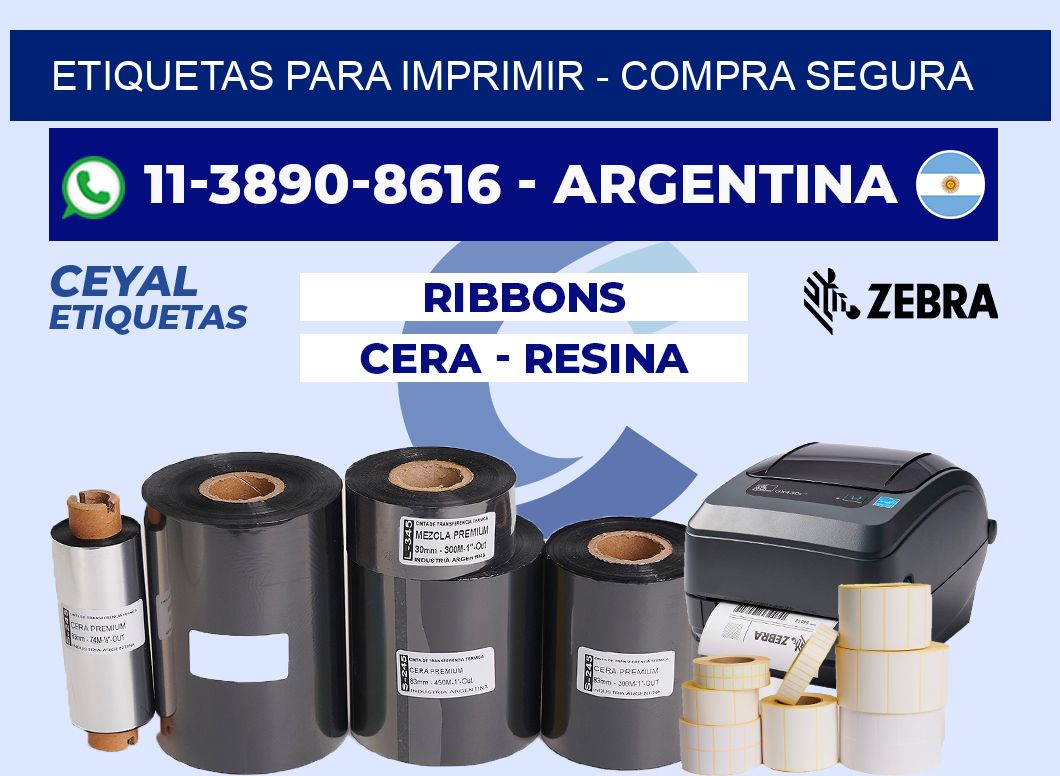 ETIQUETAS PARA IMPRIMIR - Compra segura