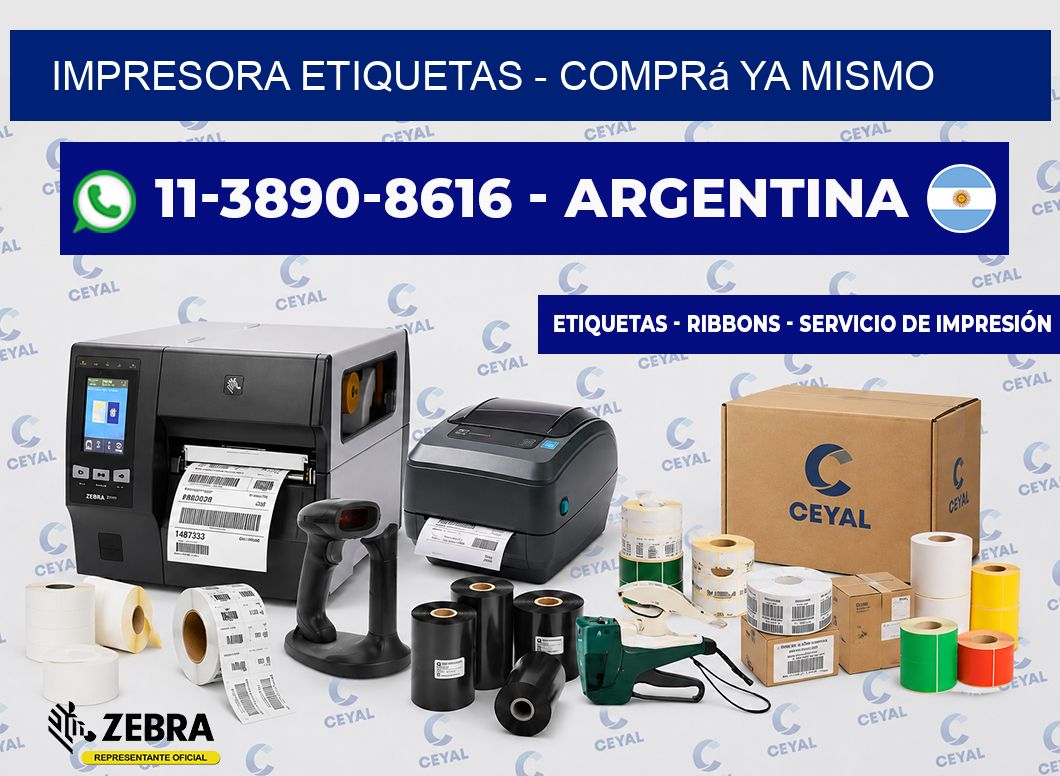 IMPRESORA ETIQUETAS - Comprá ya mismo