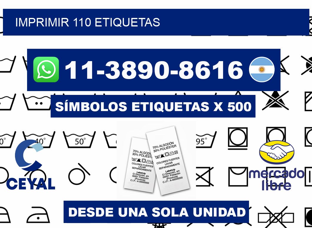 IMPRIMIR 110 ETIQUETAS