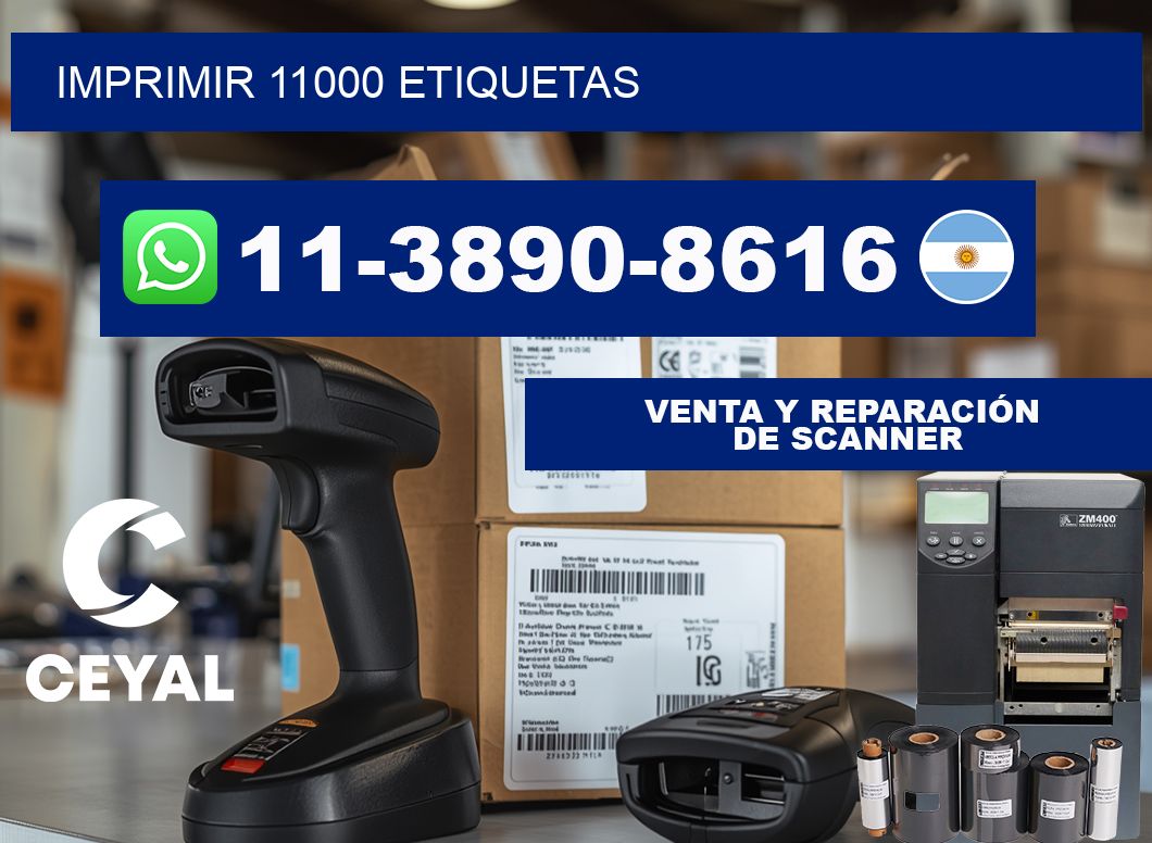 IMPRIMIR 11000 ETIQUETAS