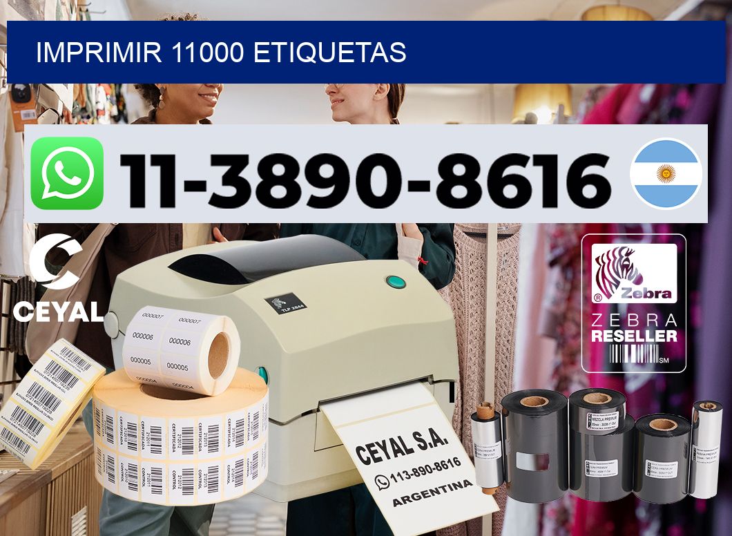 IMPRIMIR 11000 ETIQUETAS