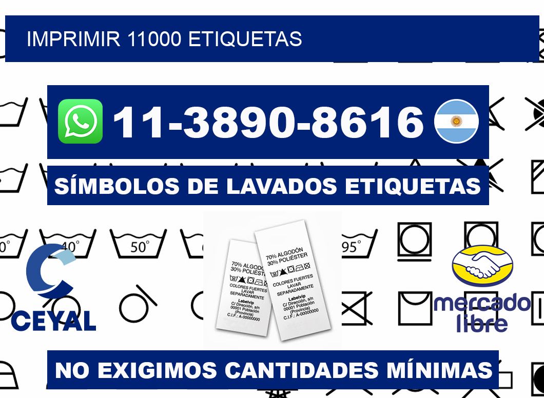 IMPRIMIR 11000 ETIQUETAS