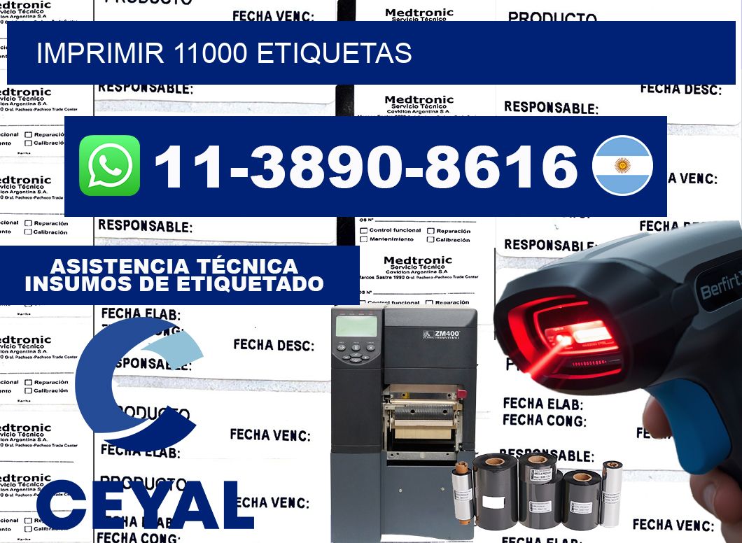 IMPRIMIR 11000 ETIQUETAS