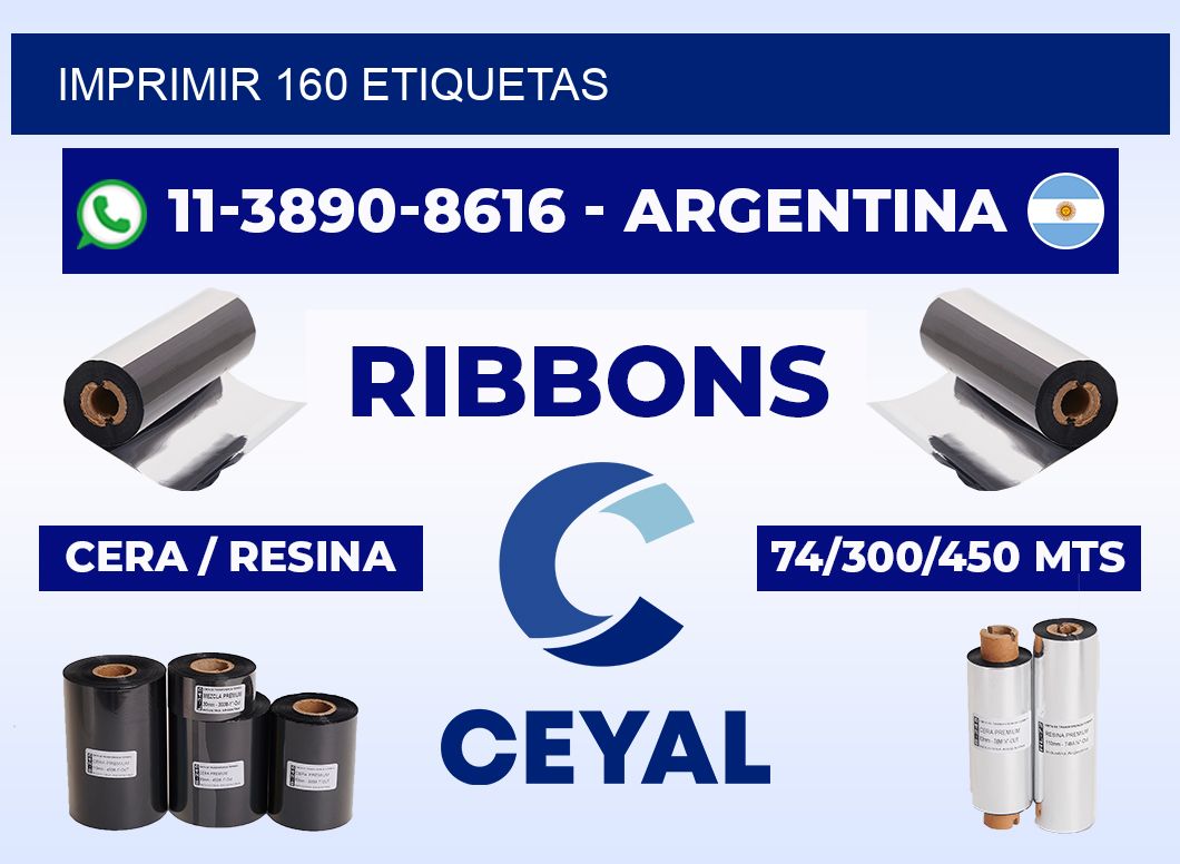 IMPRIMIR 160 ETIQUETAS